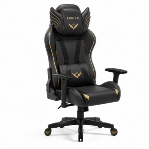 Krzesło Gamingowe Angelo Wings Black