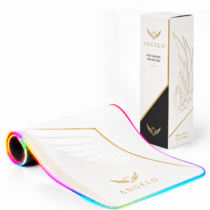 Podkładka gamingowo-biurowa Angelo RGB Wings